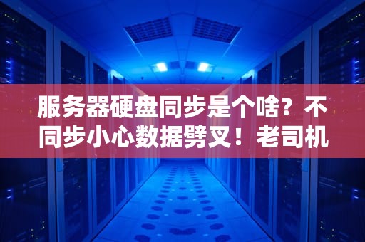 服务器硬盘同步是个啥？不同步小心数据劈叉！老司机带你搞懂RAID那些事儿