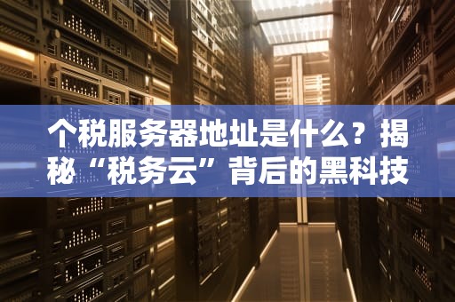 个税服务器地址是什么？揭秘“税务云”背后的黑科技，看完秒懂！