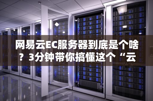 网易云EC服务器到底是个啥？3分钟带你搞懂这个“云上法拉利”！