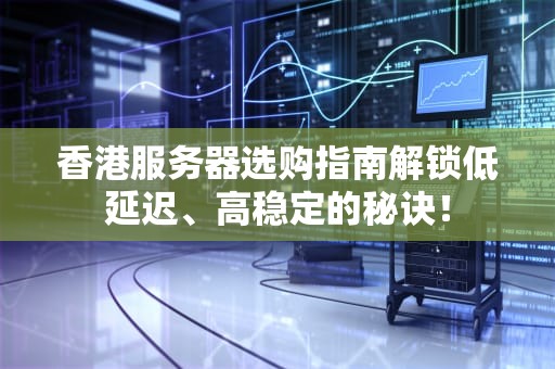 香港服务器选购指南解锁低延迟、高稳定的秘诀！