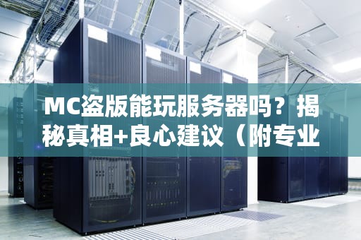 MC盗版能玩服务器吗？揭秘真相+良心建议（附专业测评）
