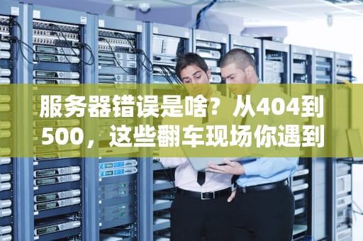 服务器错误是啥？从404到500，这些翻车现场你遇到过吗？