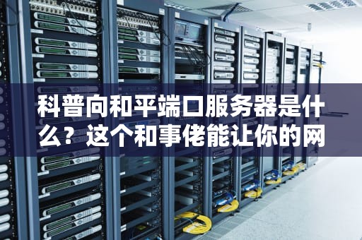 科普向和平端口服务器是什么？这个和事佬能让你的网站少挨打！