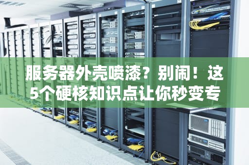 服务器外壳喷漆？别闹！这5个硬核知识点让你秒变专业老司机