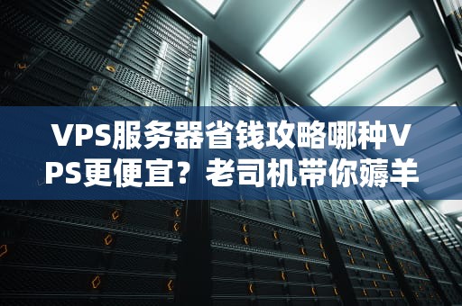 VPS服务器省钱攻略哪种VPS更便宜？老司机带你薅羊毛！