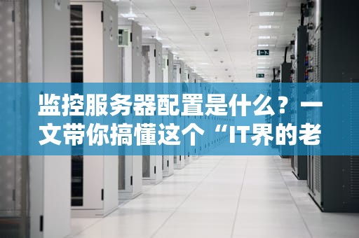 监控服务器配置是什么？一文带你搞懂这个“IT界的老中医”