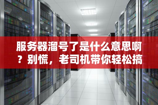 服务器溜号了是什么意思啊？别慌，老司机带你轻松搞懂！