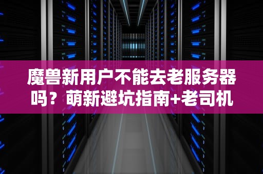 魔兽新用户不能去老服务器吗？萌新避坑指南+老司机专业解析！