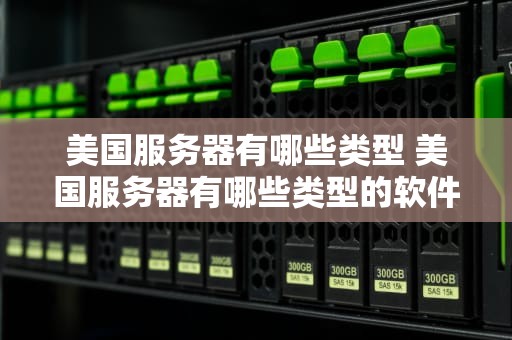 美国服务器有哪些类型 美国服务器有哪些类型的软件