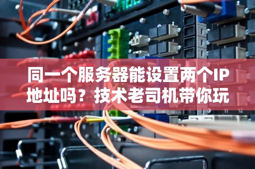 同一个服务器能设置两个IP地址吗？技术老司机带你玩转“双卡双待”服务器！