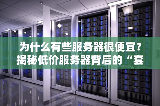 为什么有些服务器很便宜？揭秘低价服务器背后的“套路”与真相！