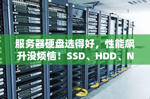 服务器硬盘选得好，性能飙升没烦恼！SSD、HDD、NVMe到底哪家强？