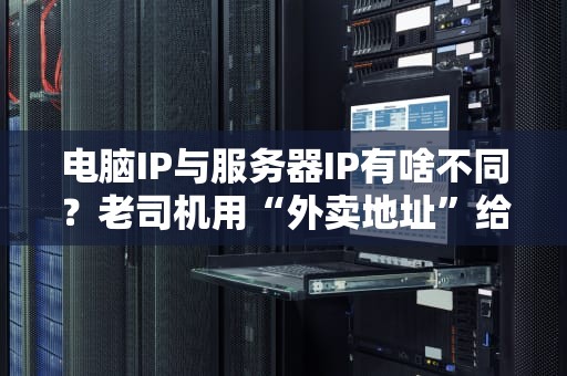 电脑IP与服务器IP有啥不同？老司机用“外卖地址”给你讲明白！