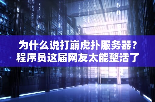 为什么说打崩虎扑服务器？程序员这届网友太能整活了！