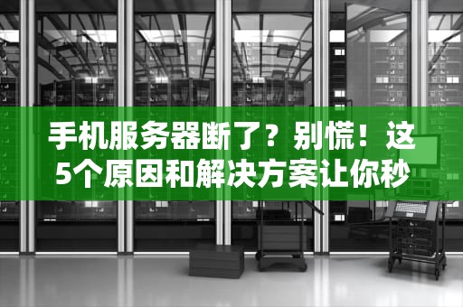 手机服务器断了？别慌！这5个原因和解决方案让你秒变技术大神