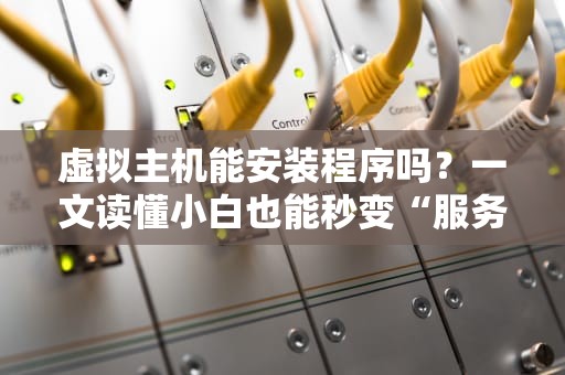 虚拟主机能安装程序吗？一文读懂小白也能秒变“服务器老司机”
