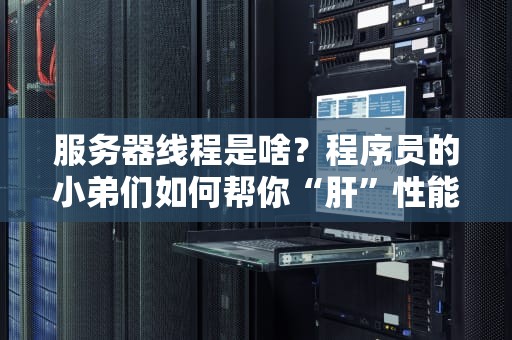 服务器线程是啥？程序员的小弟们如何帮你“肝”性能？
