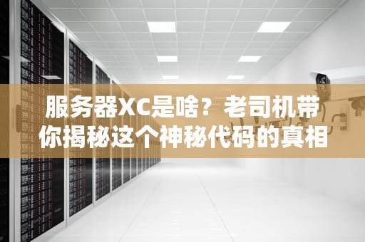 服务器XC是啥？老司机带你揭秘这个神秘代码的真相！