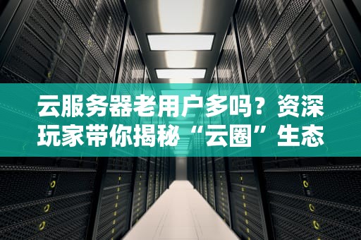 云服务器老用户多吗？资深玩家带你揭秘“云圈”生态！