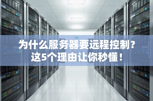 为什么服务器要远程控制？这5个理由让你秒懂！