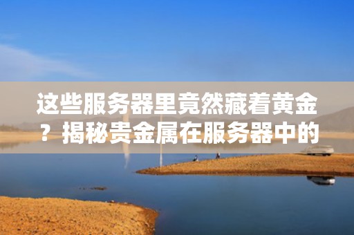 这些服务器里竟然藏着黄金？揭秘贵金属在服务器中的神秘用途