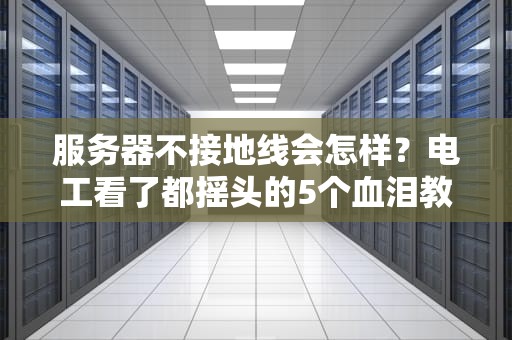 服务器不接地线会怎样？电工看了都摇头的5个血泪教训！