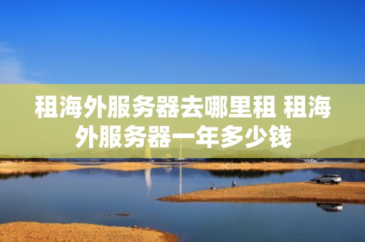 租海外服务器去哪里租 租海外服务器一年多少钱