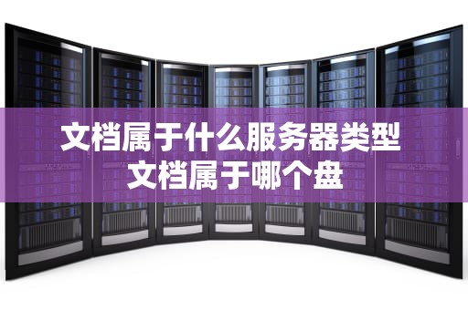 文档属于什么服务器类型 文档属于哪个盘