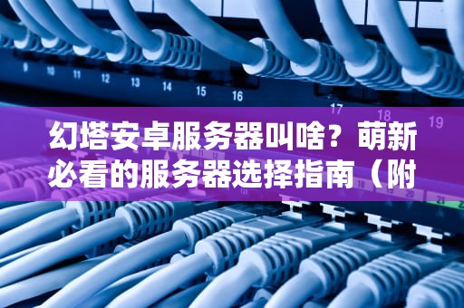幻塔安卓服务器叫啥？萌新必看的服务器选择指南（附专业测评）