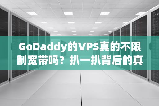 GoDaddy的VPS真的不限制宽带吗？扒一扒背后的真相与性能实测！