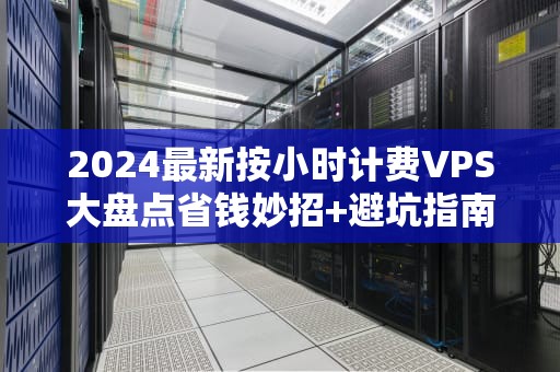 2024最新按小时计费VPS大盘点省钱妙招+避坑指南，新手必看！