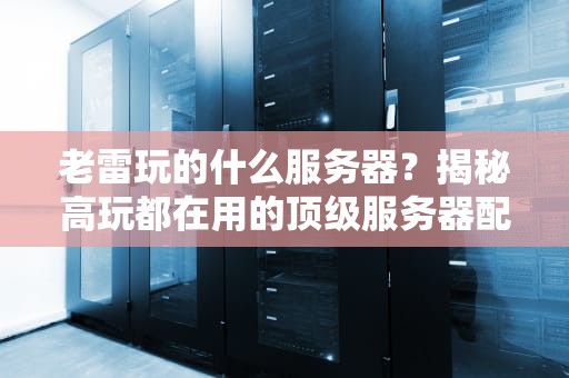 老雷玩的什么服务器？揭秘高玩都在用的顶级服务器配置！