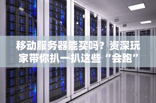 移动服务器能买吗？资深玩家带你扒一扒这些“会跑”的服务器！
