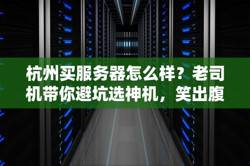杭州买服务器怎么样？老司机带你避坑选神机，笑出腹肌！