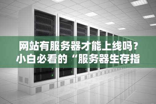 网站有服务器才能上线吗？小白必看的“服务器生存指南”