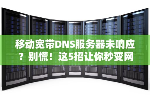 移动宽带DNS服务器未响应？别慌！这5招让你秒变网络侦探！