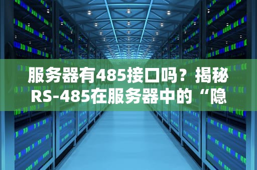 服务器有485接口吗？揭秘RS-485在服务器中的“隐藏身份”