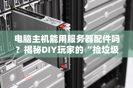 电脑主机能用服务器配件吗？揭秘DIY玩家的“捡垃圾”指南！