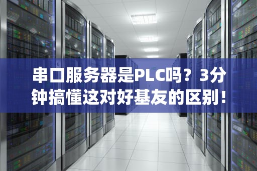 串口服务器是PLC吗？3分钟搞懂这对好基友的区别！(附灵魂图解)