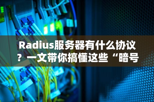 Radius服务器有什么协议？一文带你搞懂这些“暗号”
