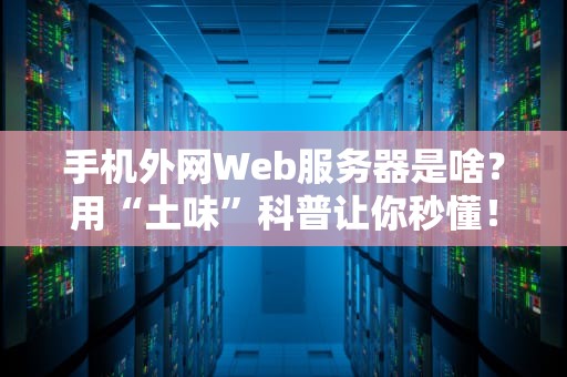 手机外网Web服务器是啥？用“土味”科普让你秒懂！