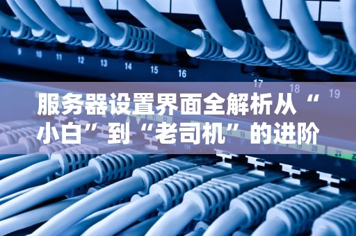 服务器设置界面全解析从“小白”到“老司机”的进阶指南