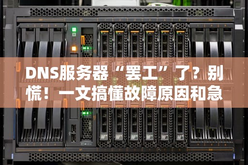 DNS服务器“罢工”了？别慌！一文搞懂故障原因和急救指南