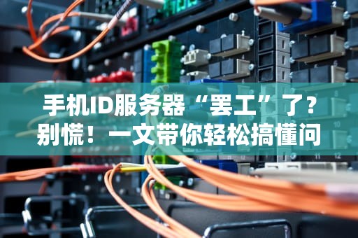 手机ID服务器“罢工”了？别慌！一文带你轻松搞懂问题根源+解决方案