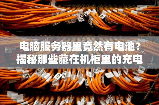 电脑服务器里竟然有电池？揭秘那些藏在机柜里的充电宝！