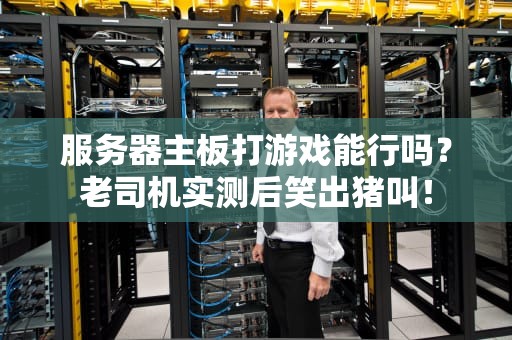 服务器主板打游戏能行吗？老司机实测后笑出猪叫！