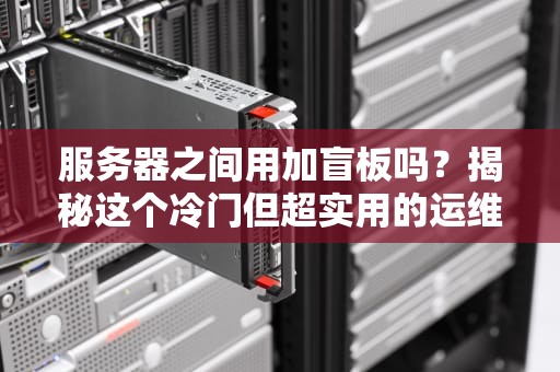 服务器之间用加盲板吗？揭秘这个冷门但超实用的运维技巧！