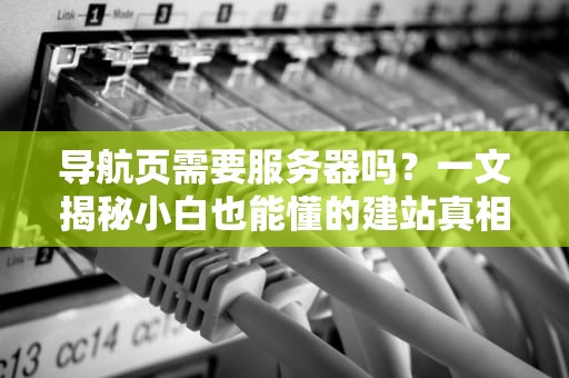导航页需要服务器吗？一文揭秘小白也能懂的建站真相！