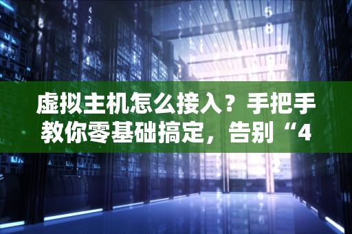 虚拟主机怎么接入？手把手教你零基础搞定，告别“404恐惧症”！