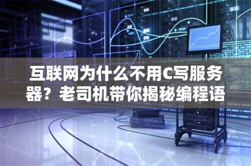 互联网为什么不用C写服务器？老司机带你揭秘编程语言选型内幕！